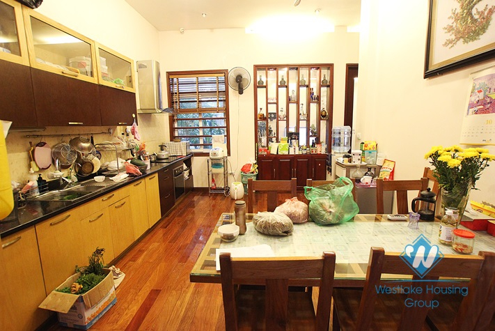 Nice house for rent Vuon Dao area, Tay Ho district, Hanoi